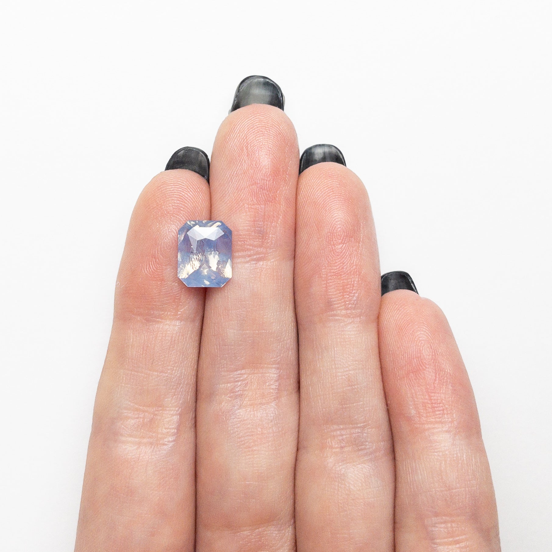 3.60ct 9.89x8.02x4.85mm Cut Corner Rectangle Brilliant Sapphire 26399-01