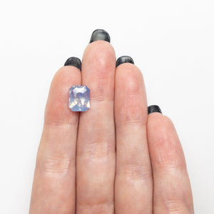 3.60ct 9.89x8.02x4.85mm Cut Corner Rectangle Brilliant Sapphire 26399-01