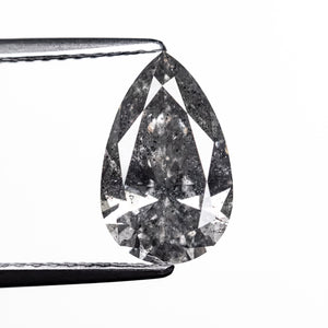 2.00ct 10.94x6.75x4.30mm Fancy Grey Pear Brilliant 26609-01