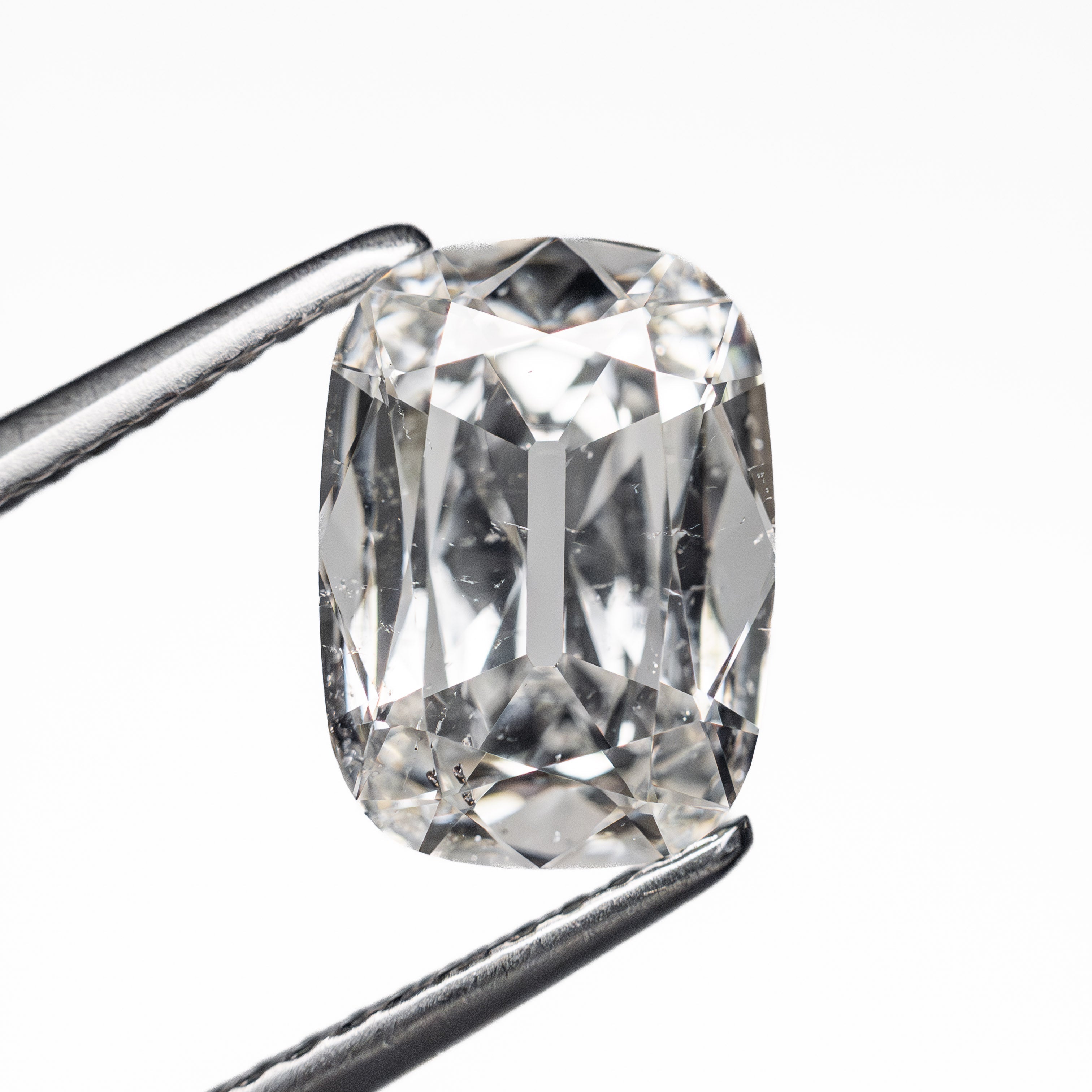 2.02ct 9.75x6.99x3.23mm GIA I1 E Modern Antique Old Mine Cut 26748-01