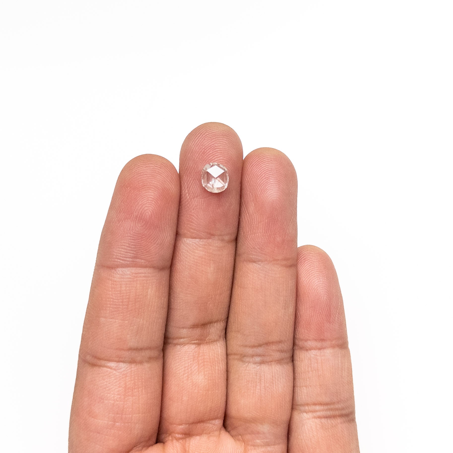 0.94ct 6.92x6.20x2.29mm I2 J Round Rosecut 27066-03