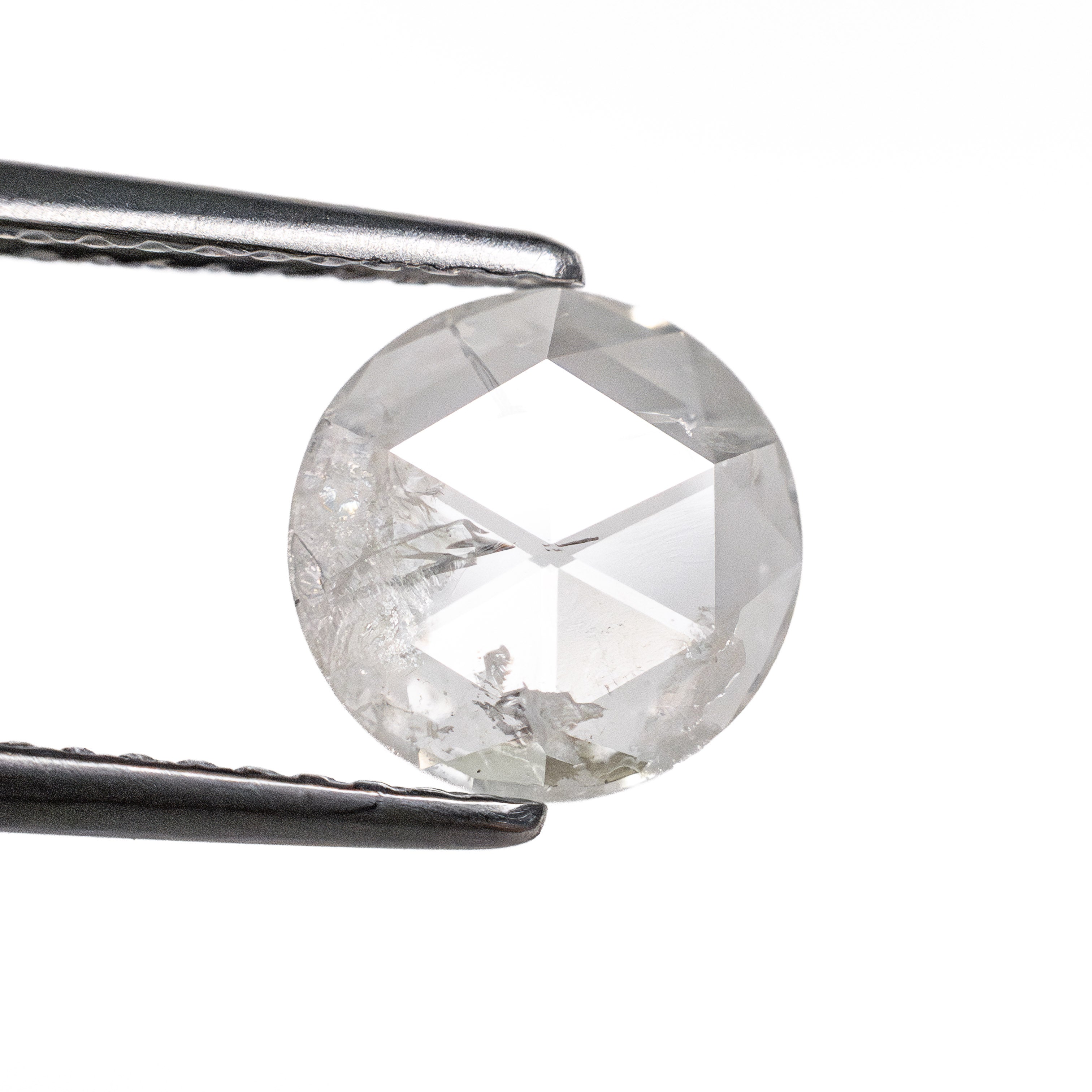 0.93ct 7.77x7.75x1.61mm I2 H Round Rosecut 27066-04