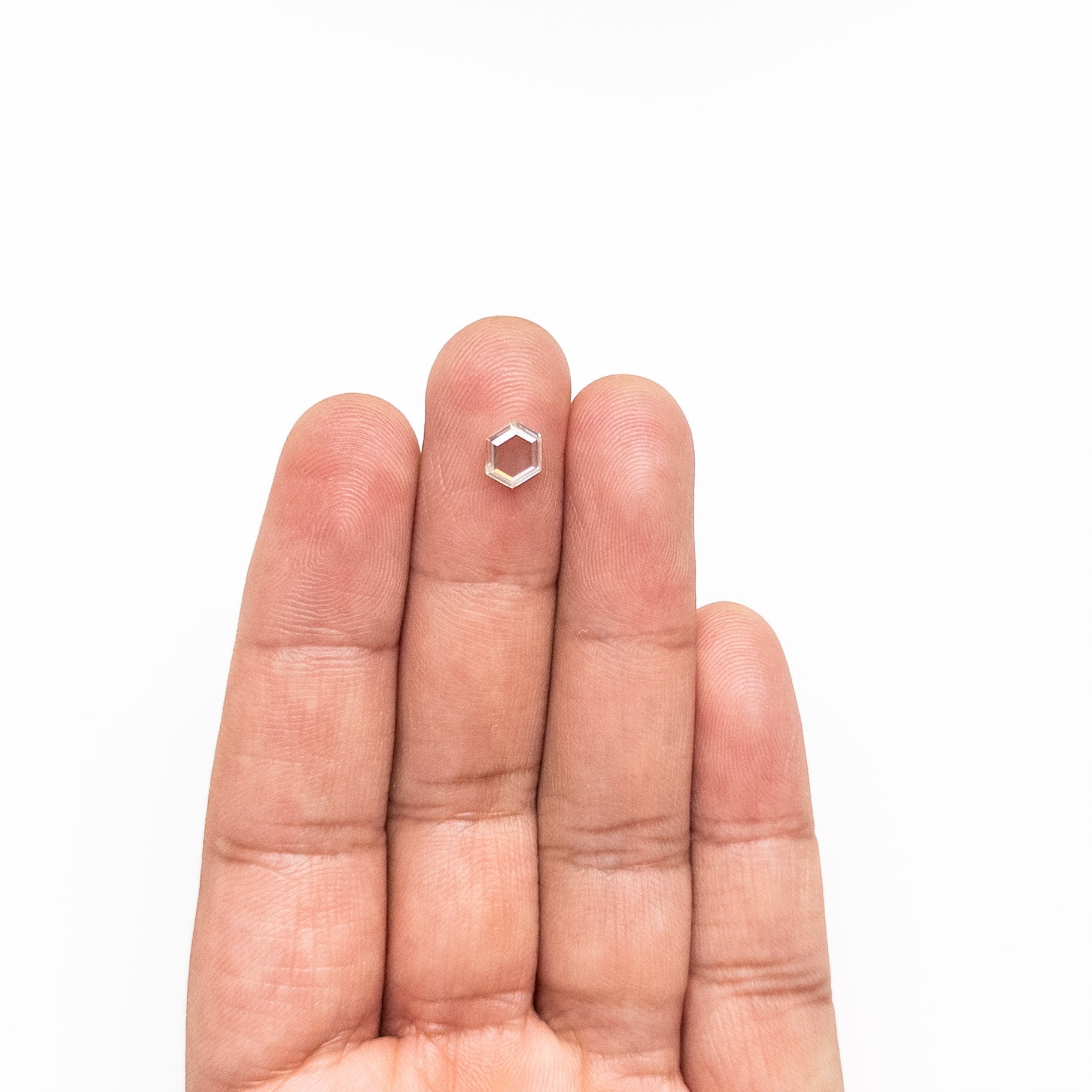 0.71ct 6.15x6.43x1.79mm VVS2 K Hexagon Portrait Cut 27067-01