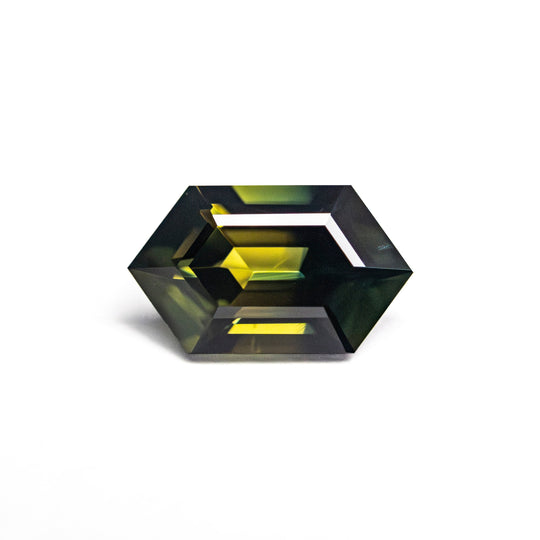 1.27ct 8.76x5.16x3.60mm Hexagon Step Cut Sapphire 27156-01