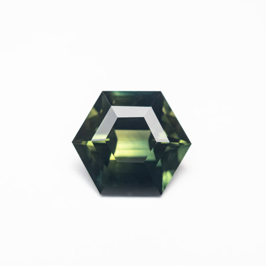 2.06ct 8.69x7.62x4.17mm Hexagon Step Cut Sapphire 27321-02