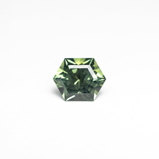 0.79ct 6.40x5.15x3.49mm Hexagon Step Cut Sapphire 27336-02