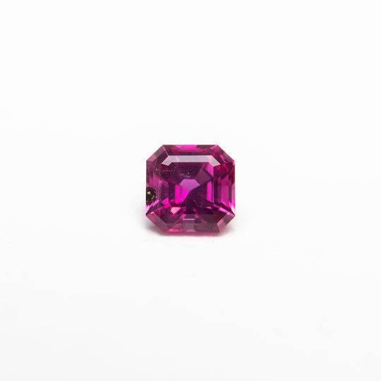 0.33ct 3.77x3.77x2.61mm Cut Corner Square Step Cut Sapphire 27955-21