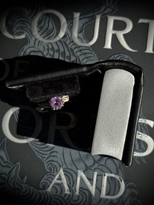 0.79ct Sapphire Thorns + Roses