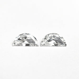 0.32cttw 2pc 5.80x2.93x1.37mm 5.95x3.02x1.48mm D-E VVS Half Moon Brilliant Matching Pair 26309-01