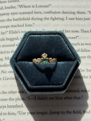 Fireheart Sapphire Ring