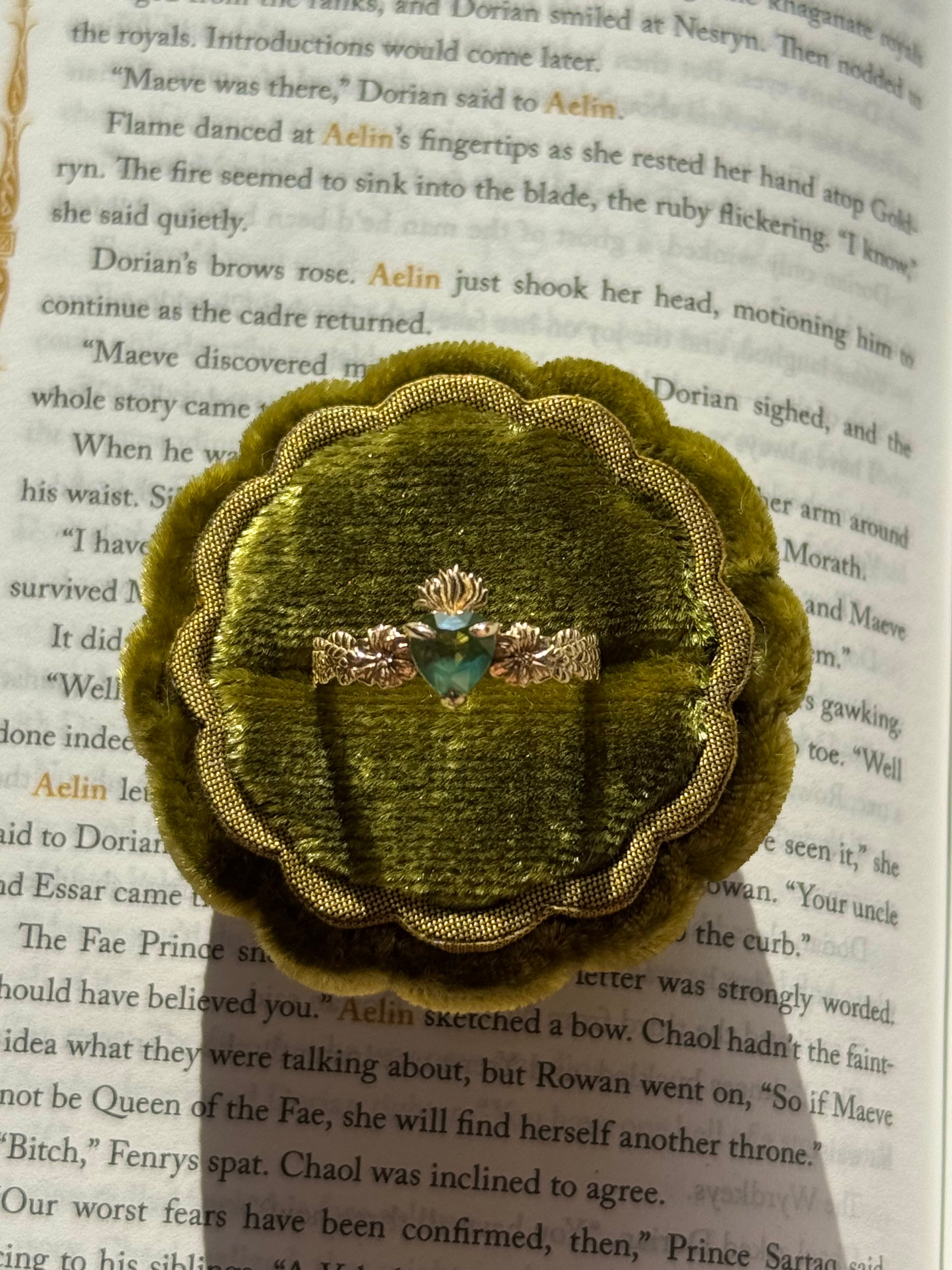Fireheart Sapphire Ring