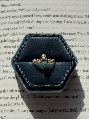 Fireheart Sapphire Ring