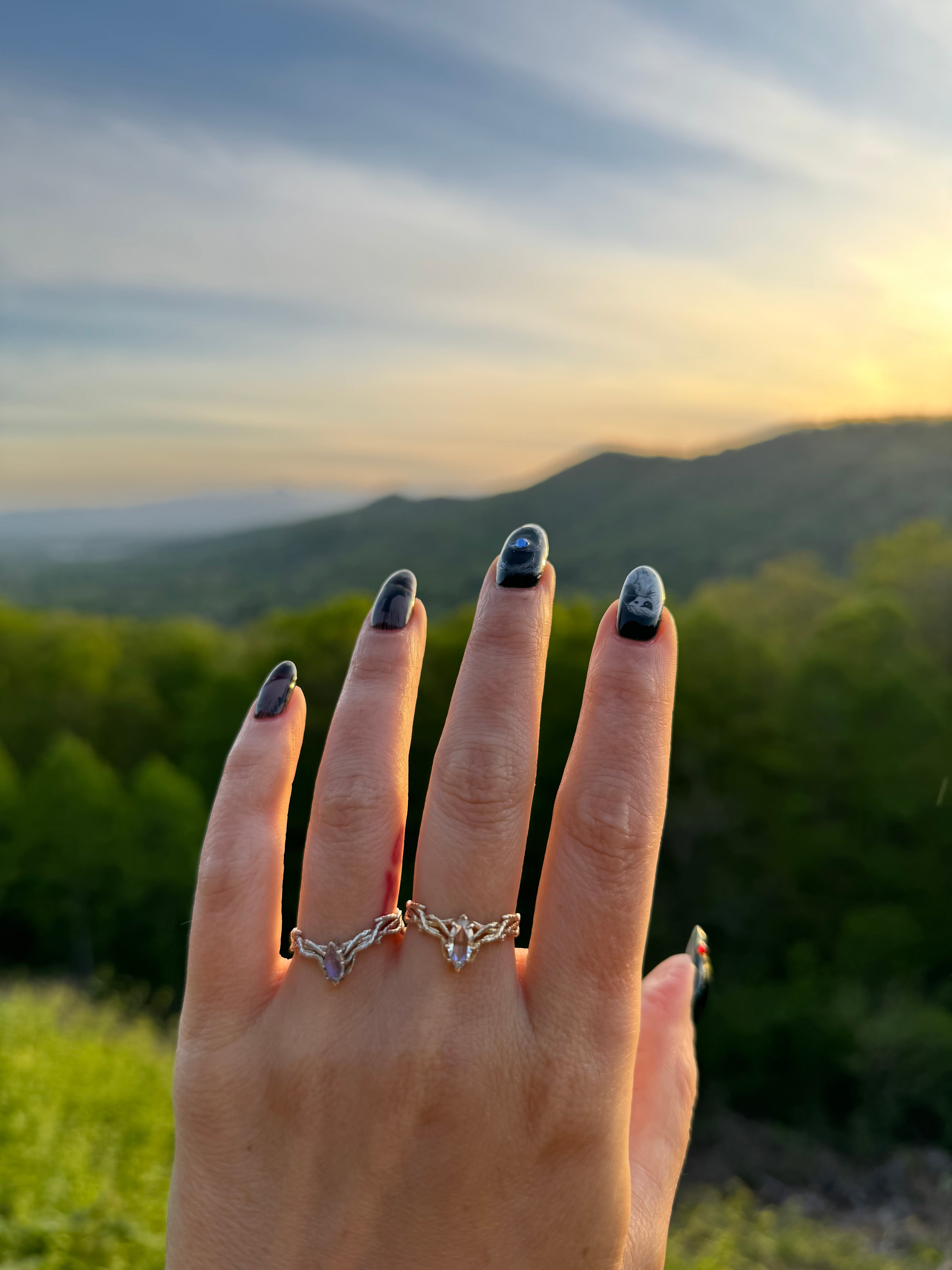 14k Moissanite Mirkwood