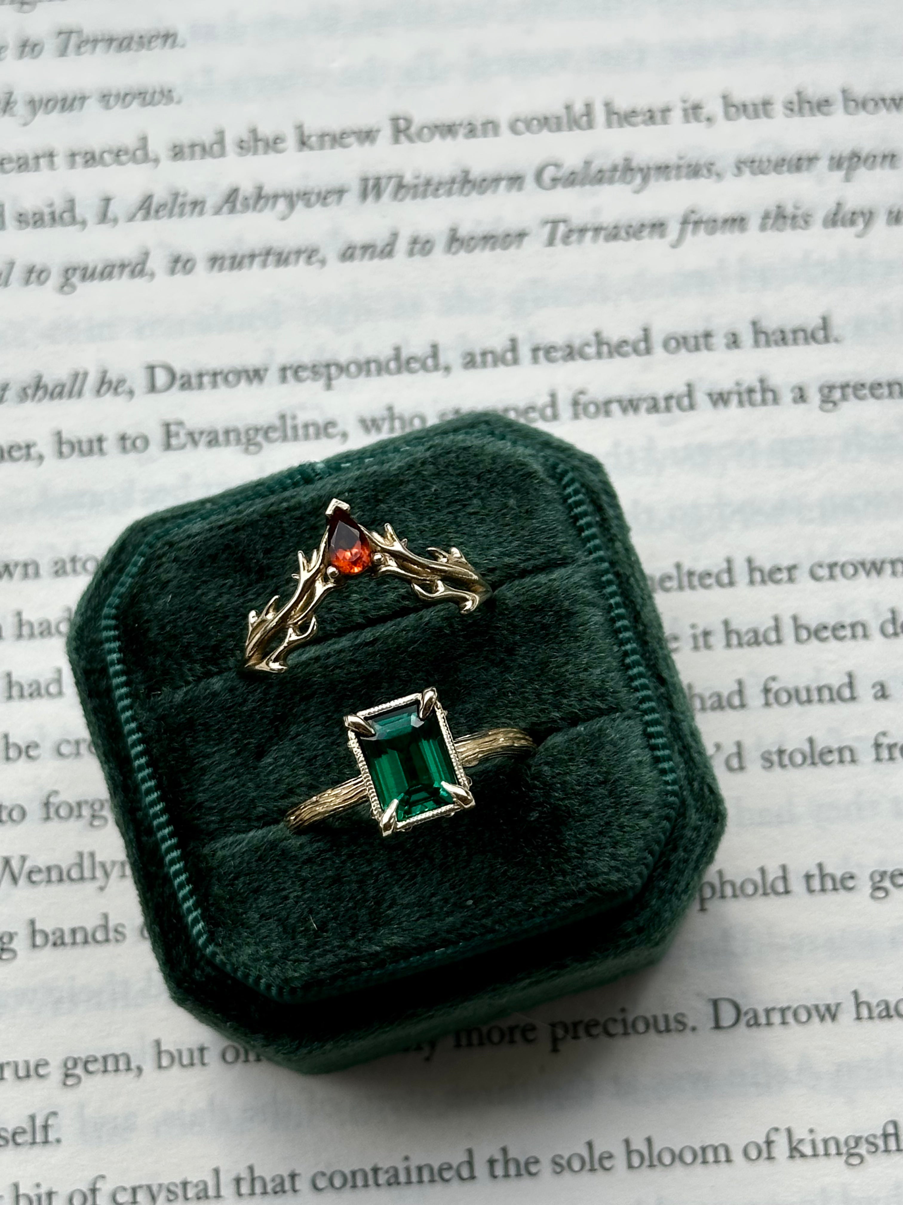 The Emerald Ashryver Ring MAC Designs