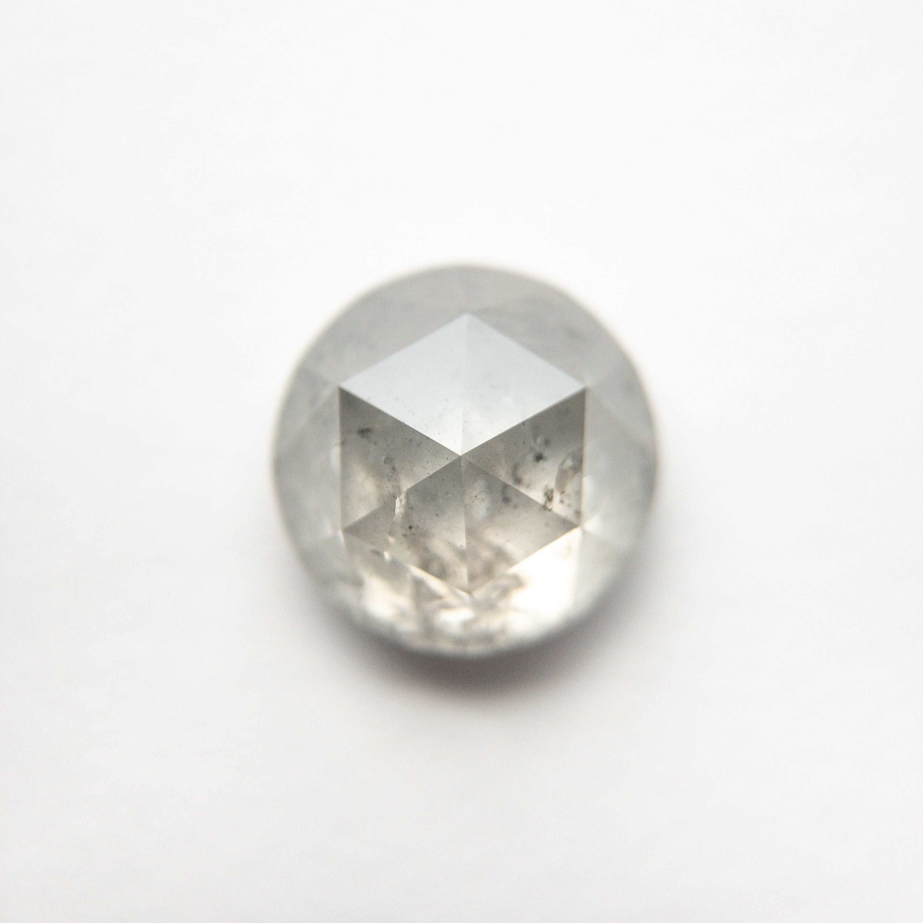 2.14ct 7.55x7.61x4.61mm Round Double Cut 18728-06 - Misfit Diamonds