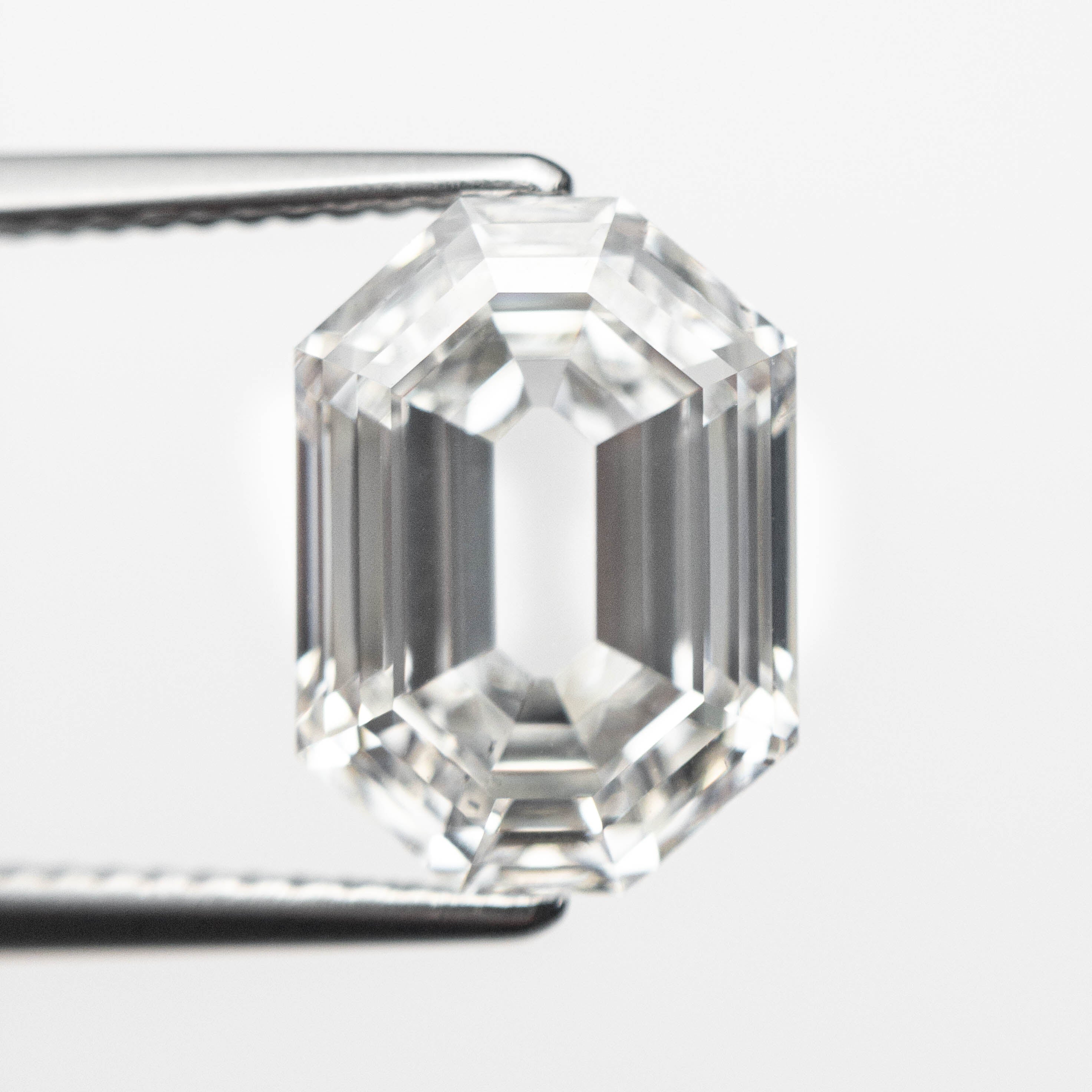 Rectangular step discount cut diamond
