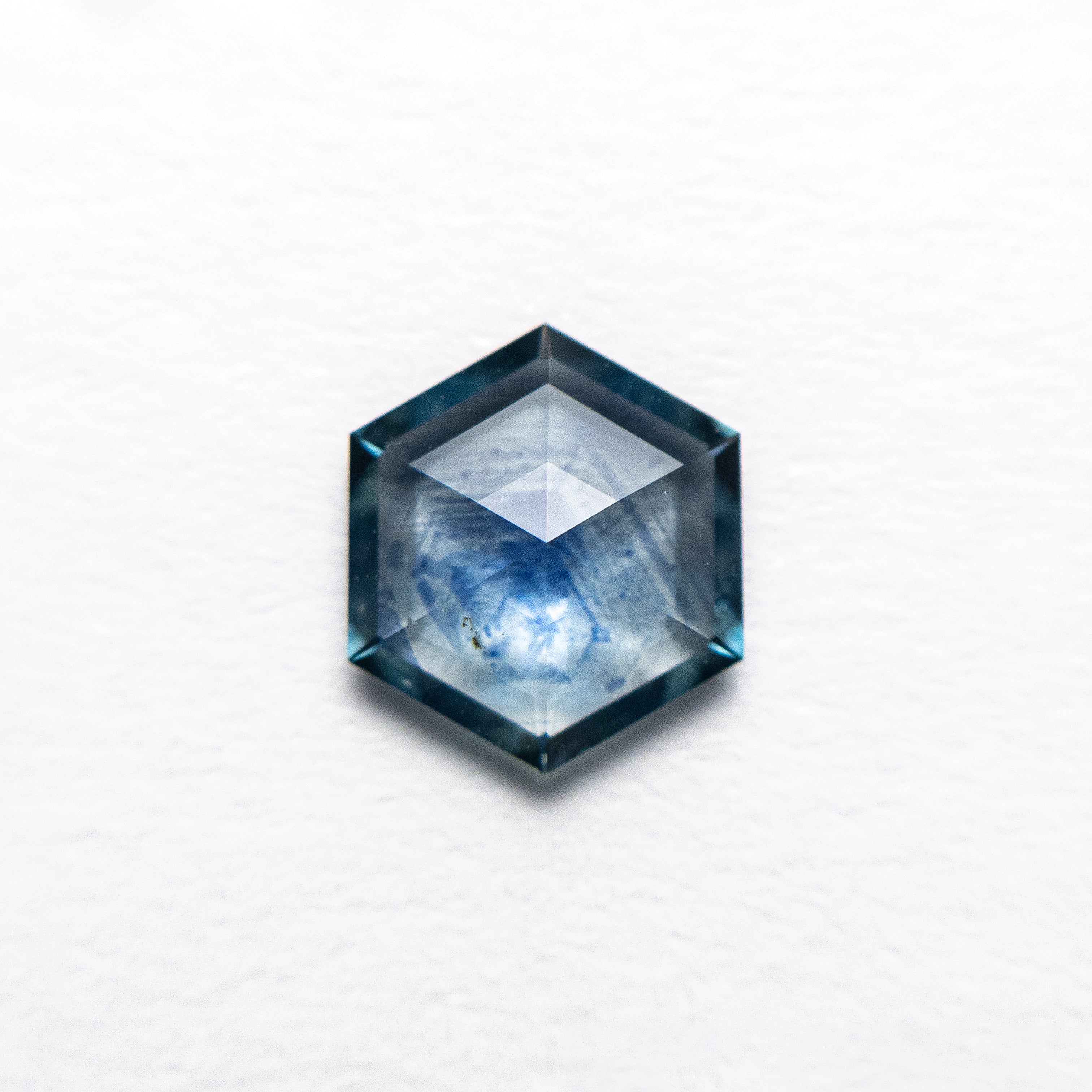 1.04ct 7.97x6.91x2.45mm Hexagon Double Cut Sapphire 19373-01