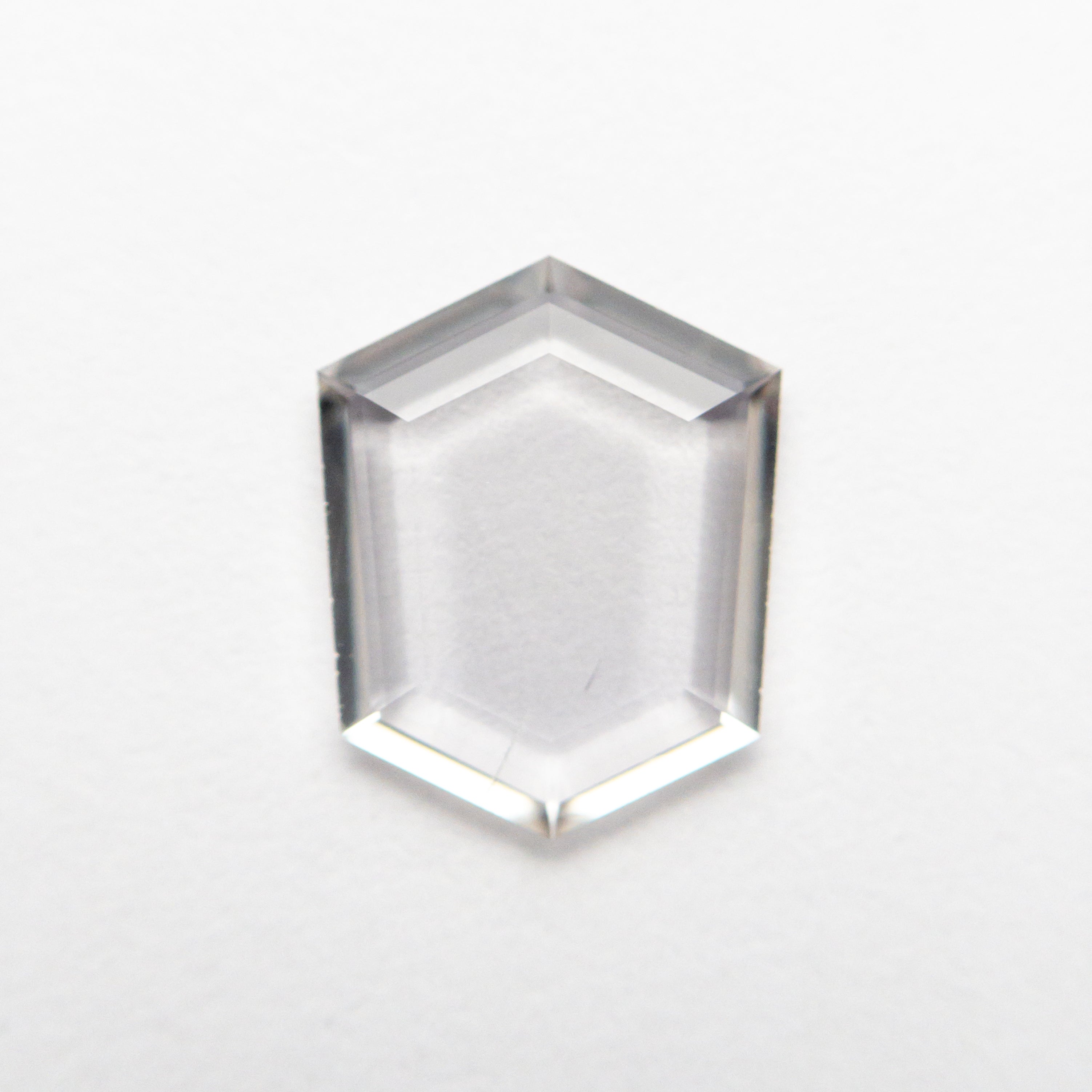 1.01ct 8.86x7.07x1.38mm Hexagon Portrait Cut Sapphire 22905-01