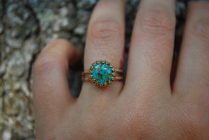14k Gold + Turquoise