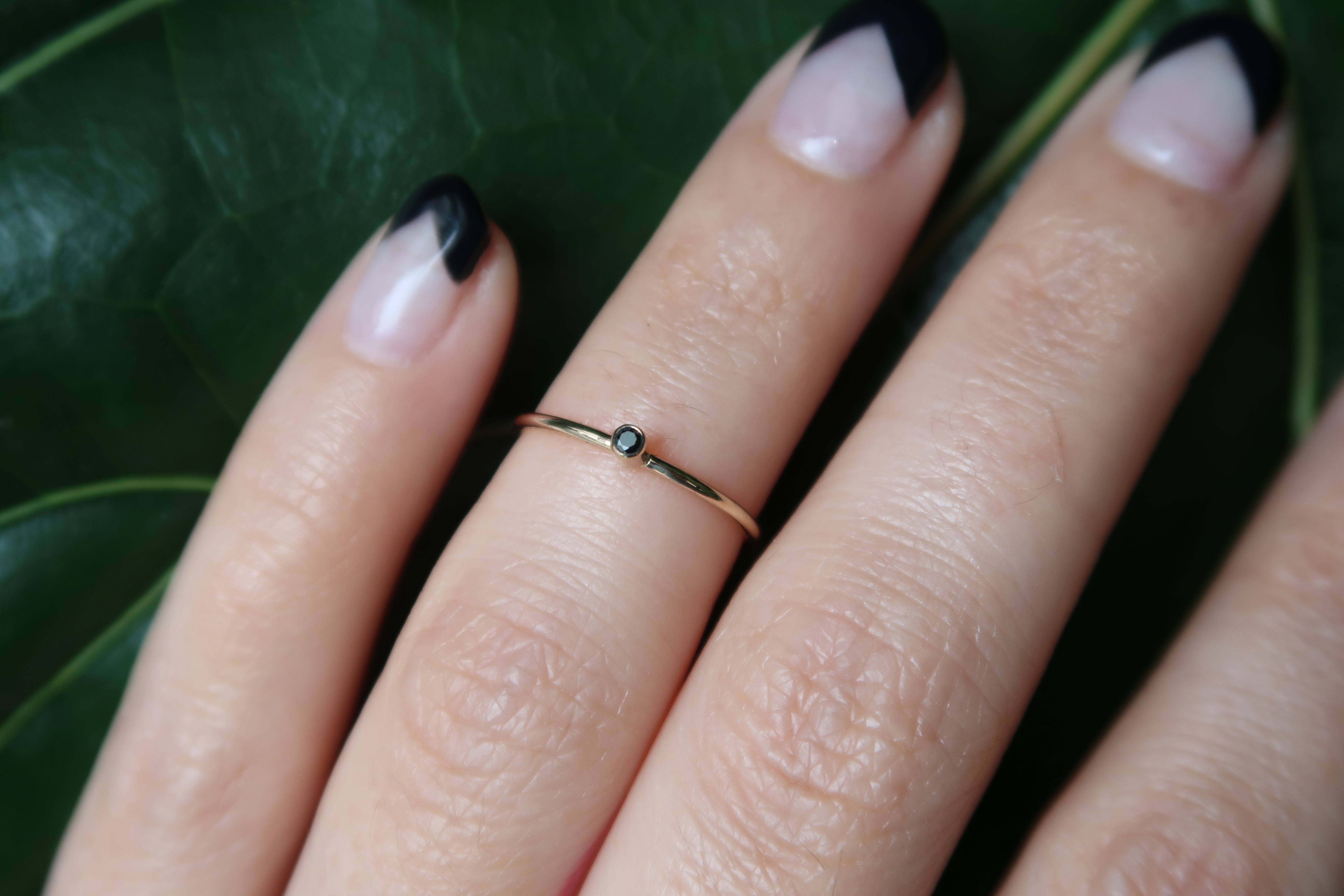 Diamond Midi Rings