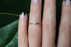 Diamond Midi Rings