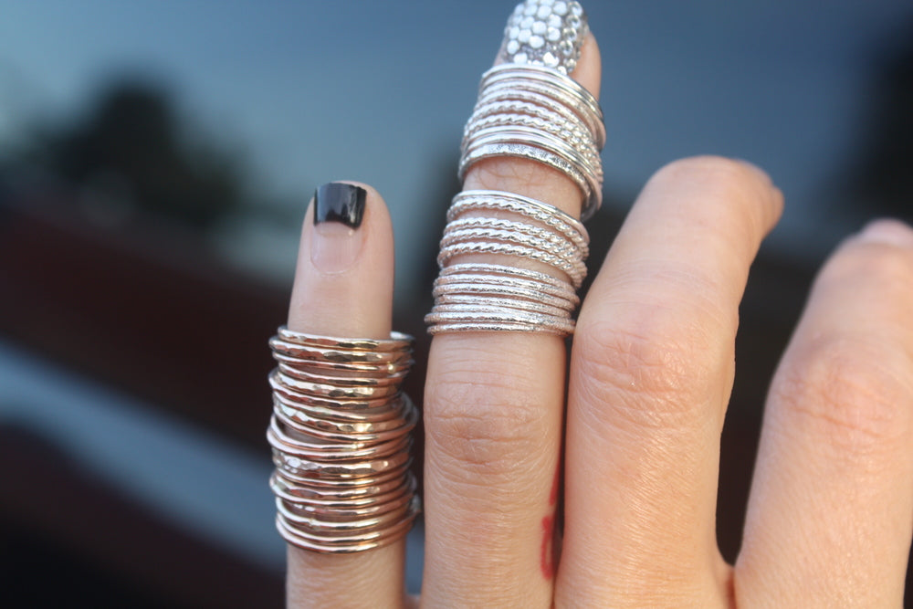 Sterling+Rose+Yellow Gold Midi Sets