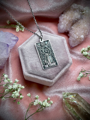 The Lovers Tarot Charm