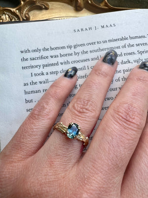 Thorns + Roses Sapphire Ring