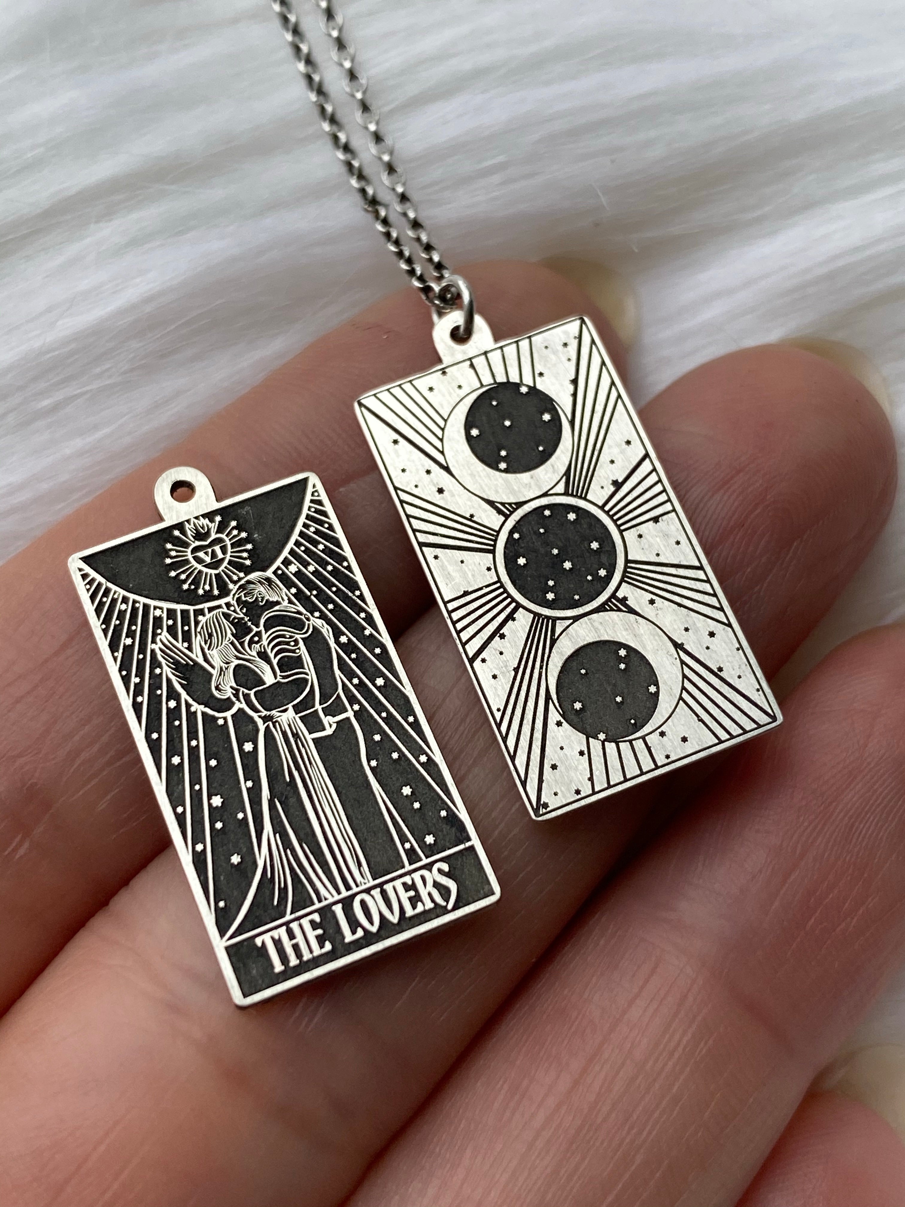 The Lovers Tarot Charm