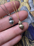 Dainty Sacred Heart Necklace