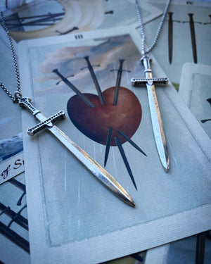 Tarot Sword Necklace