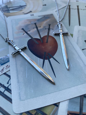 Tarot Sword Necklace