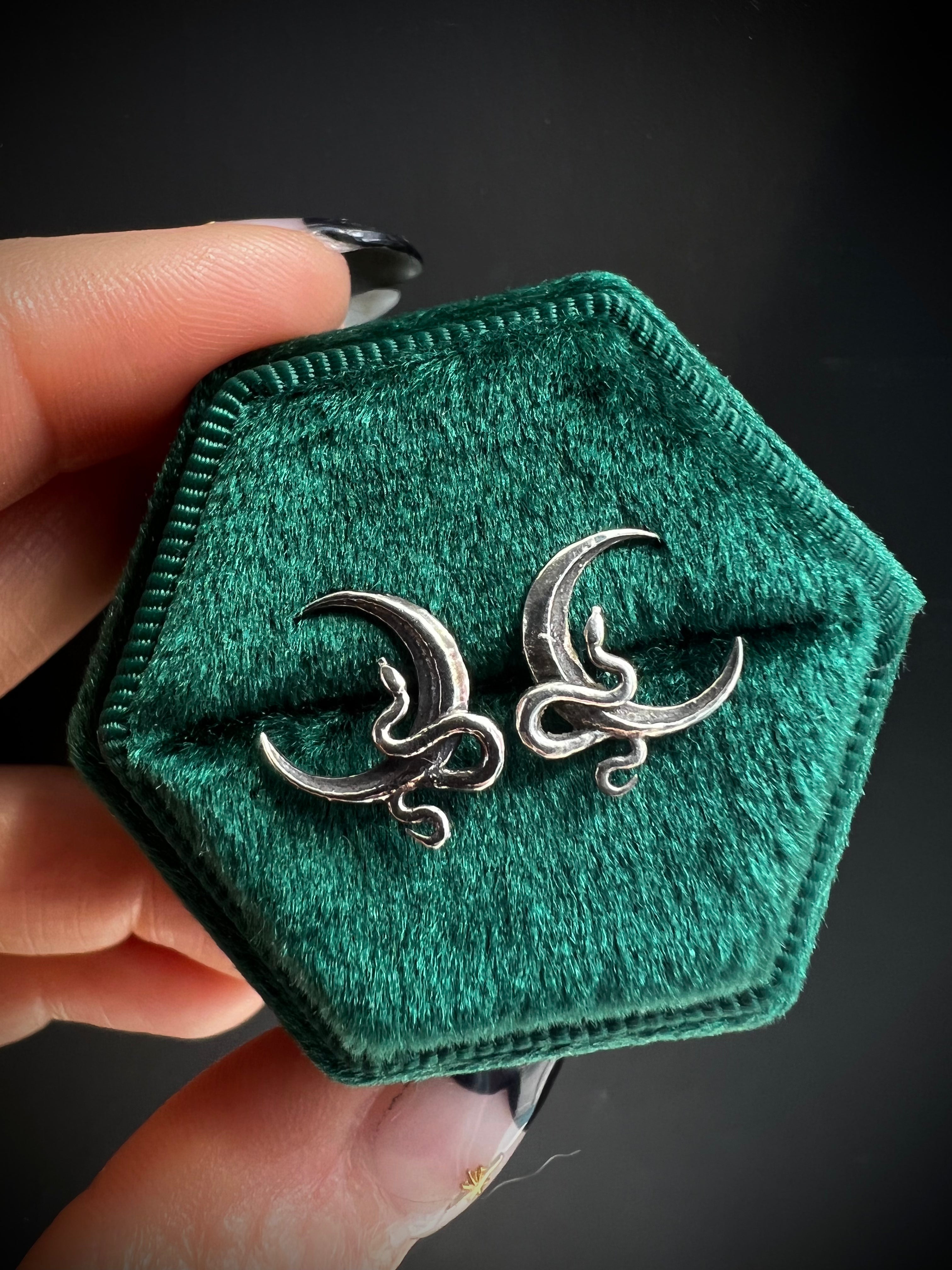 Viper Moon Studs