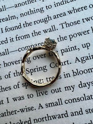 Thorns + Roses Sapphire Ring