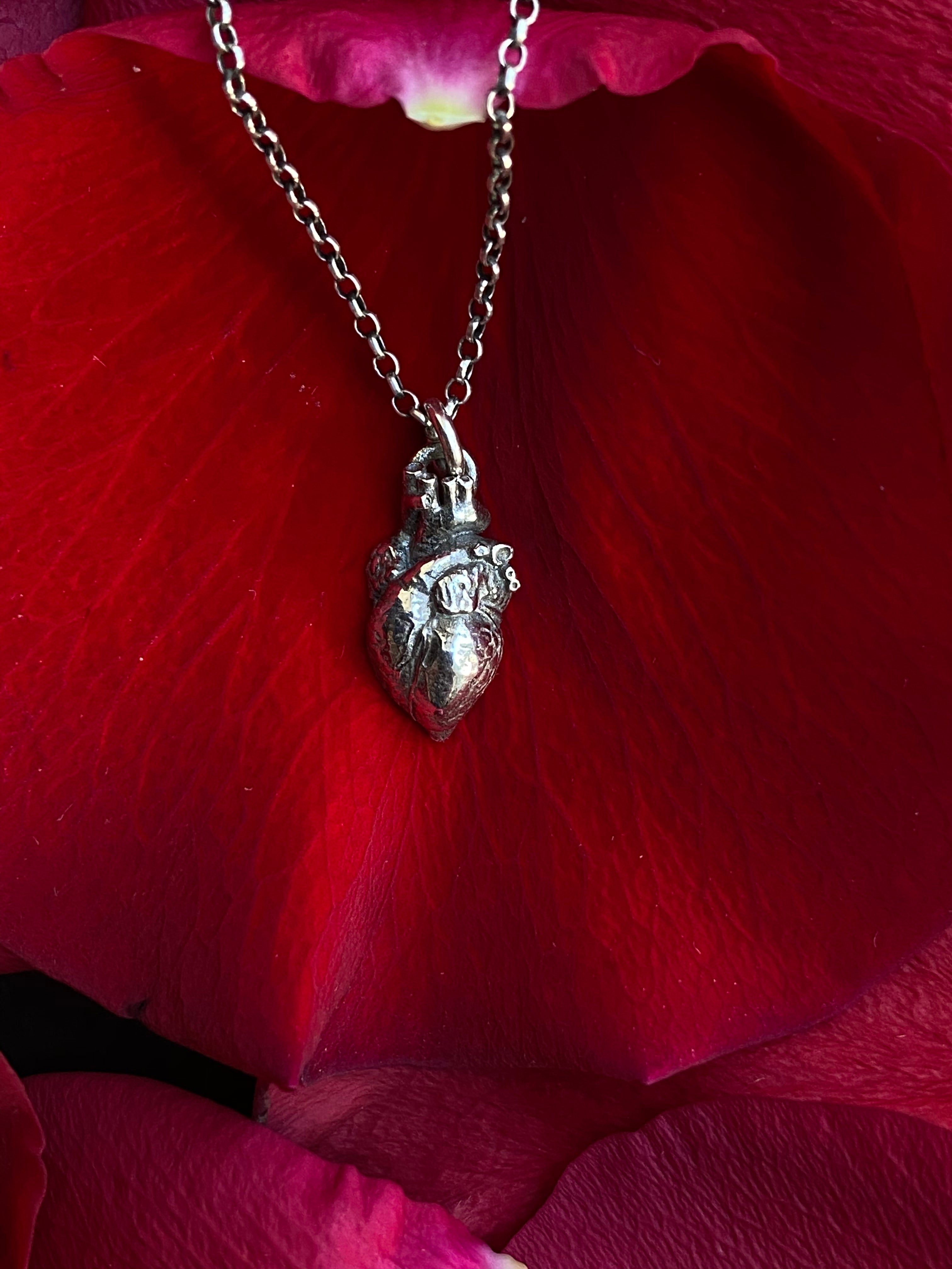 Anatomical Heart Necklace