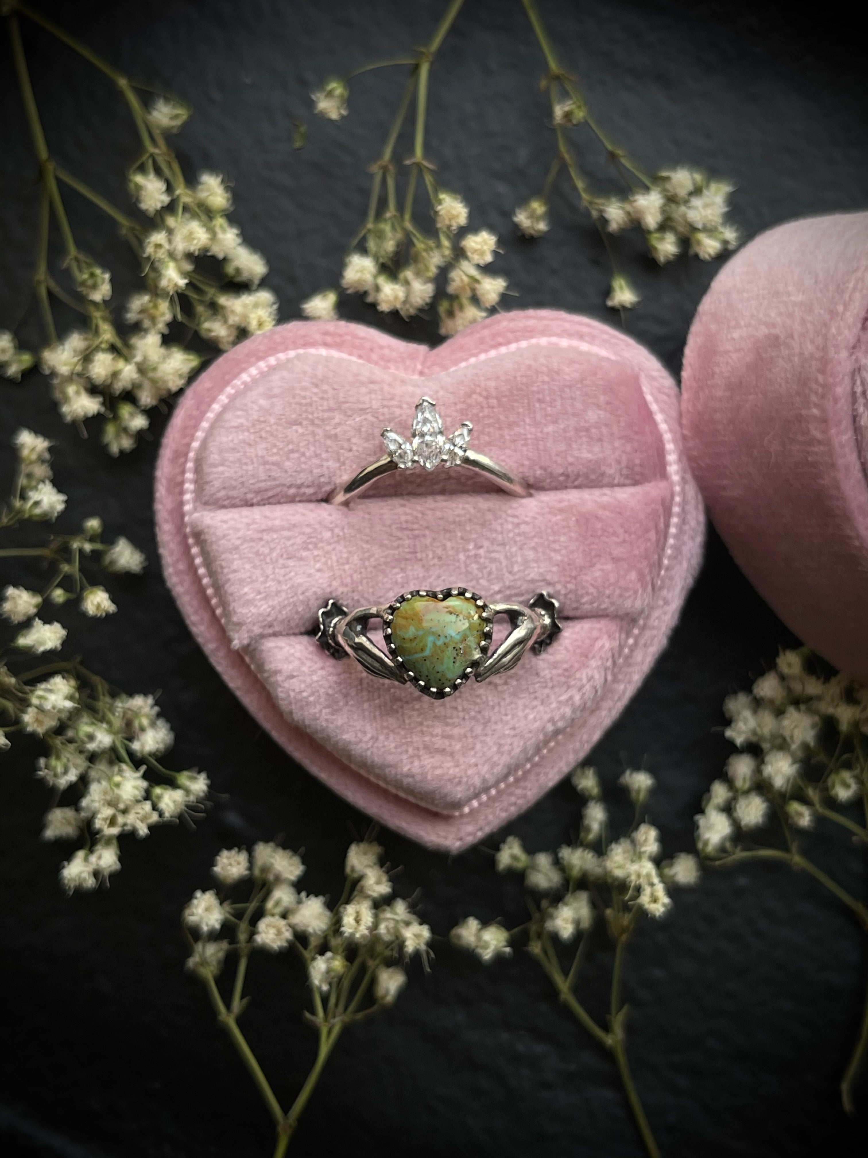 Victorian Heart Ring