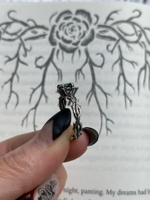 Custom Thorns + Roses Ring Setting