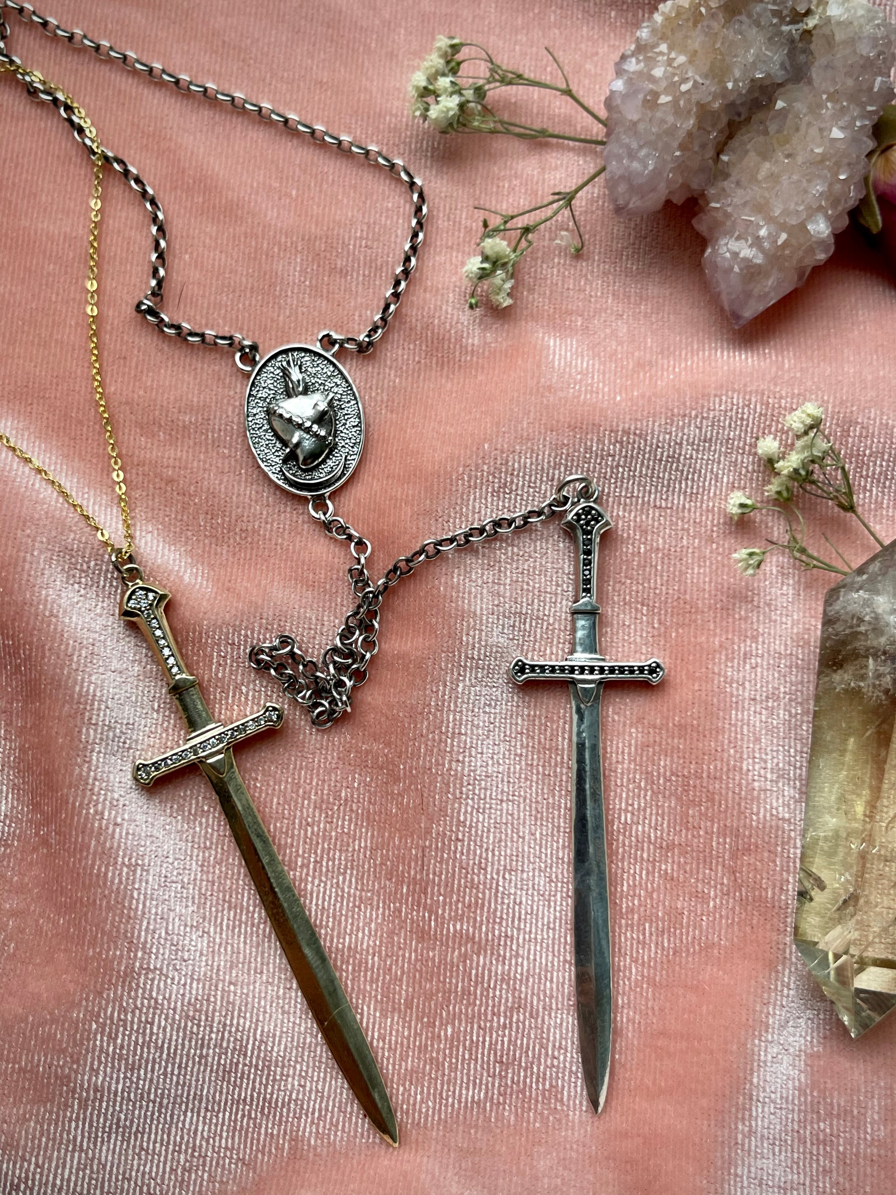 Tarot Sword Necklace