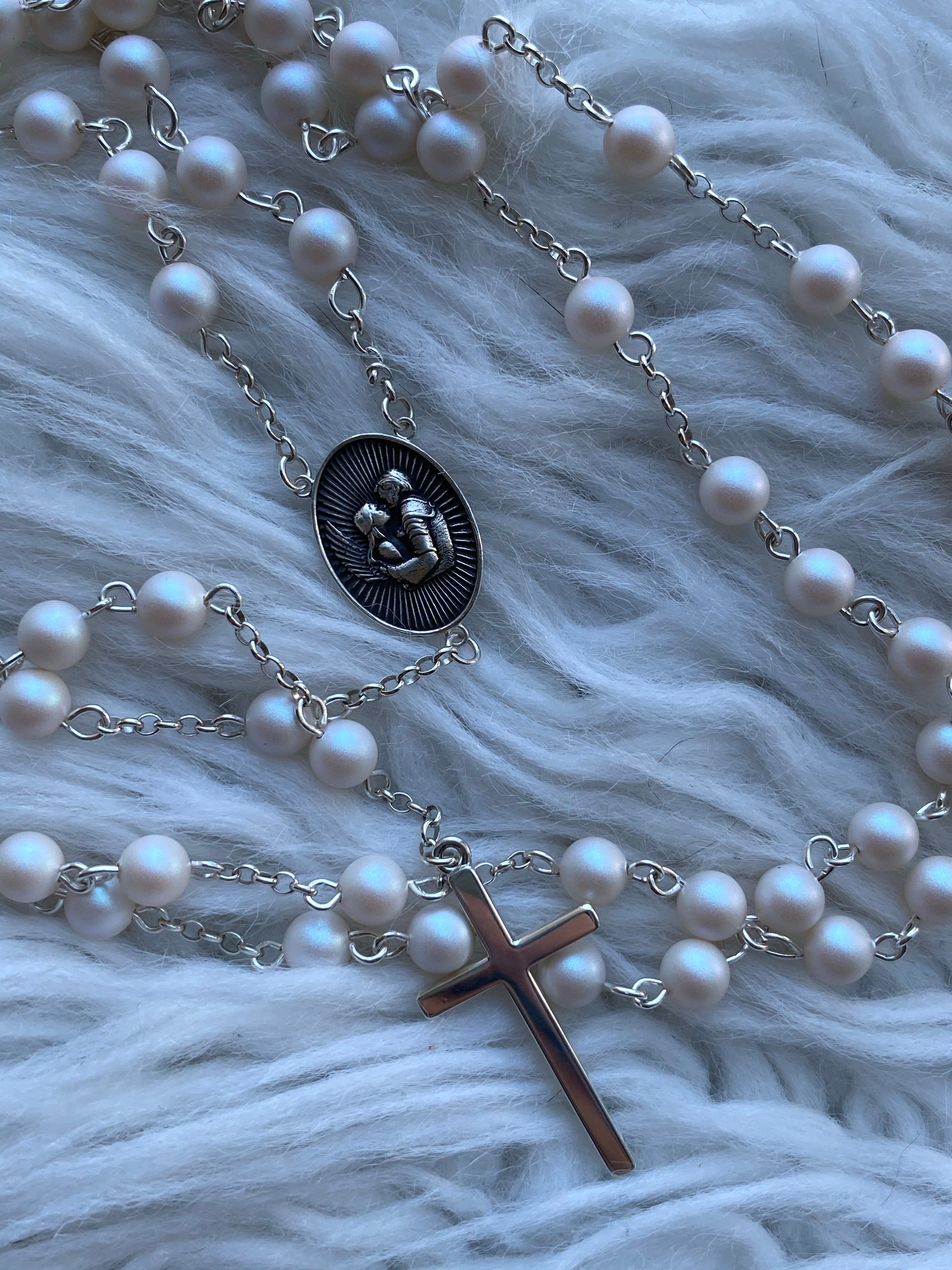 Pearlescent Rosary