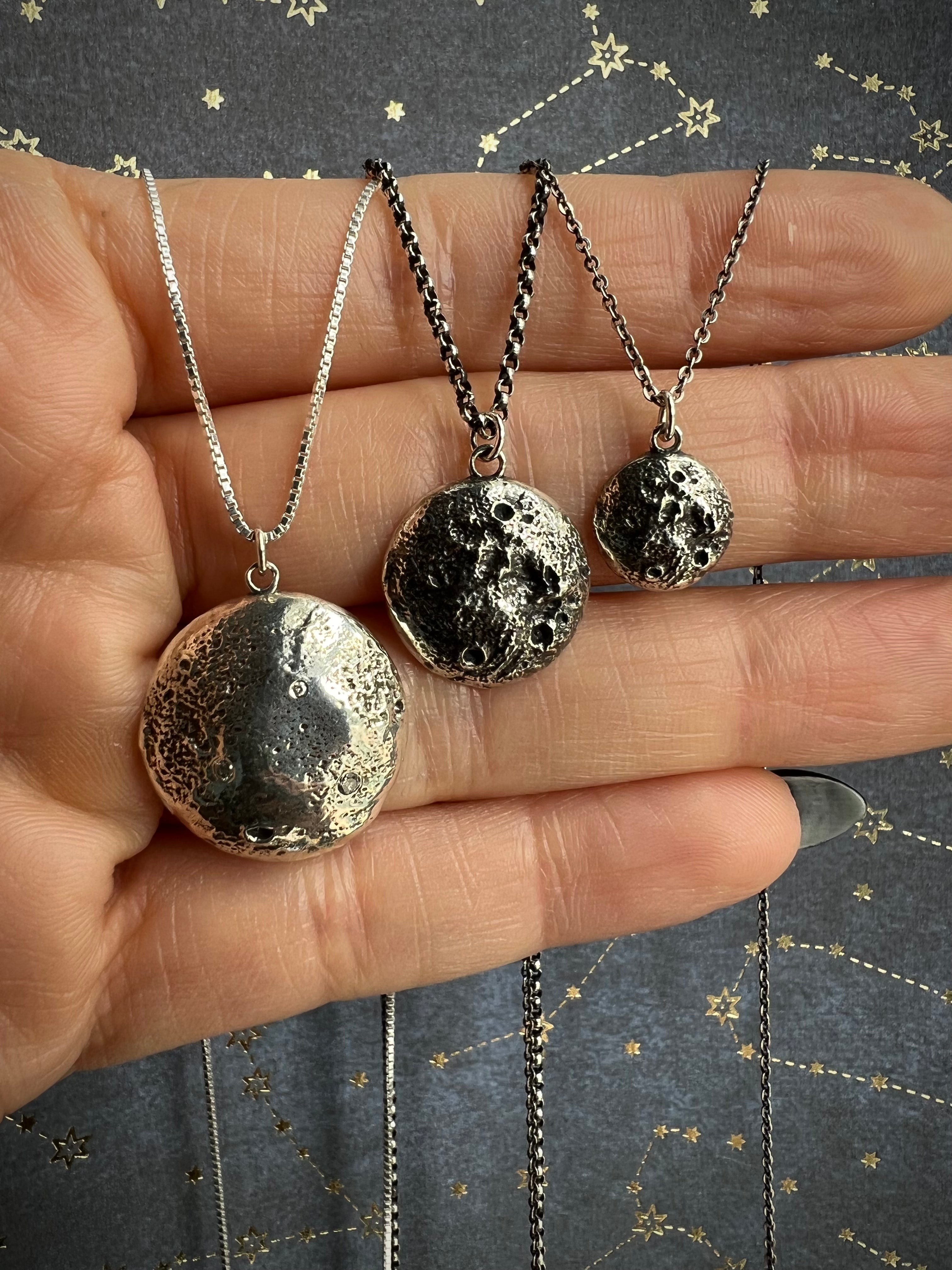 Full best sale moon pendant