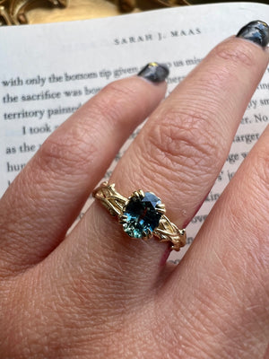 Thorns + Roses Sapphire Ring