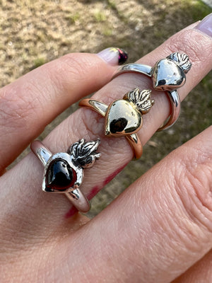Fireheart Gem Rings