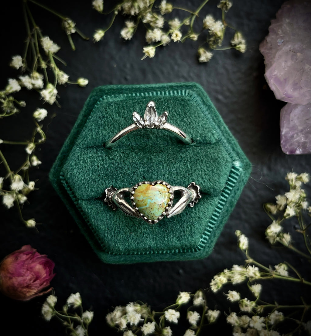 Victorian Heart Ring