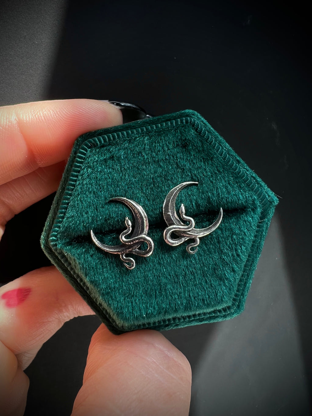 Viper Moon Studs