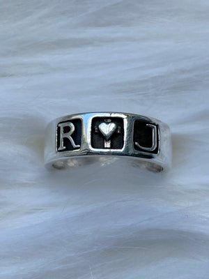 R+J Wedding Band