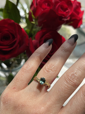 Custom Thorns + Roses Ring Setting