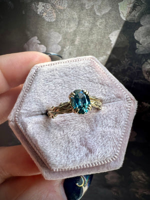 Thorns + Roses Sapphire Ring