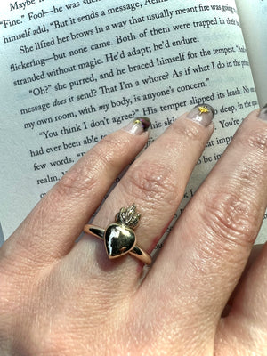 Fireheart Gem Rings