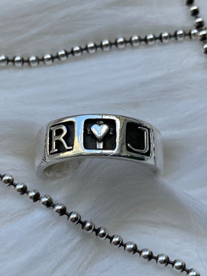 R+J Wedding Band