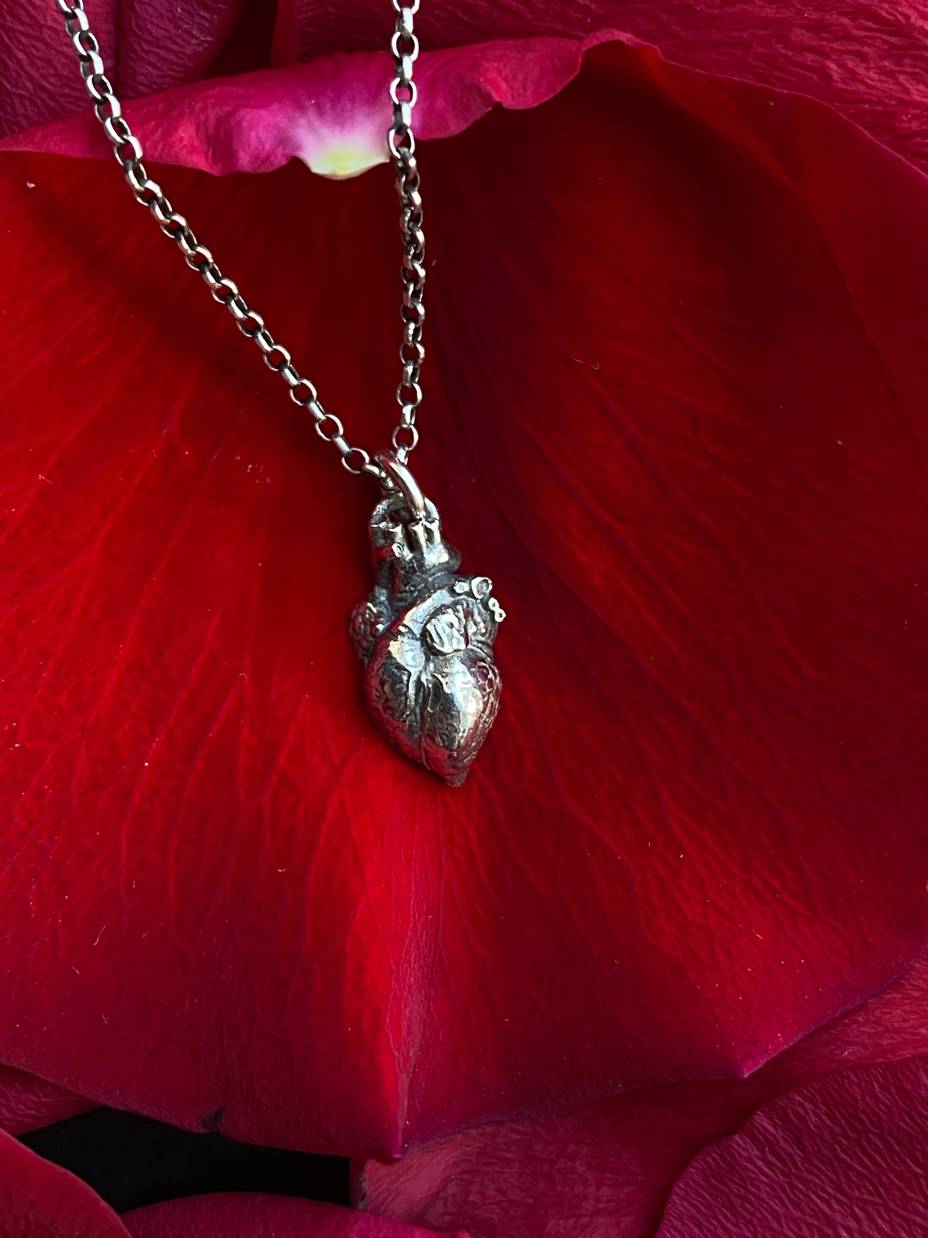 Anatomical Heart Necklace